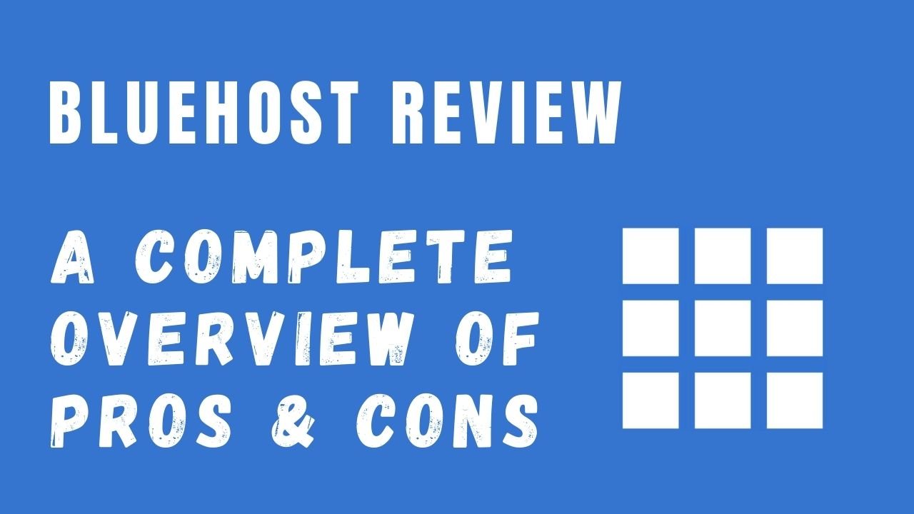 Bluehost Review