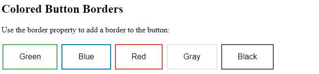 colored button border