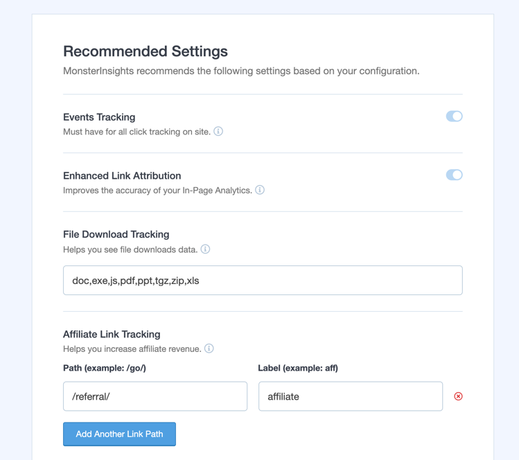 monsterinsights-settings